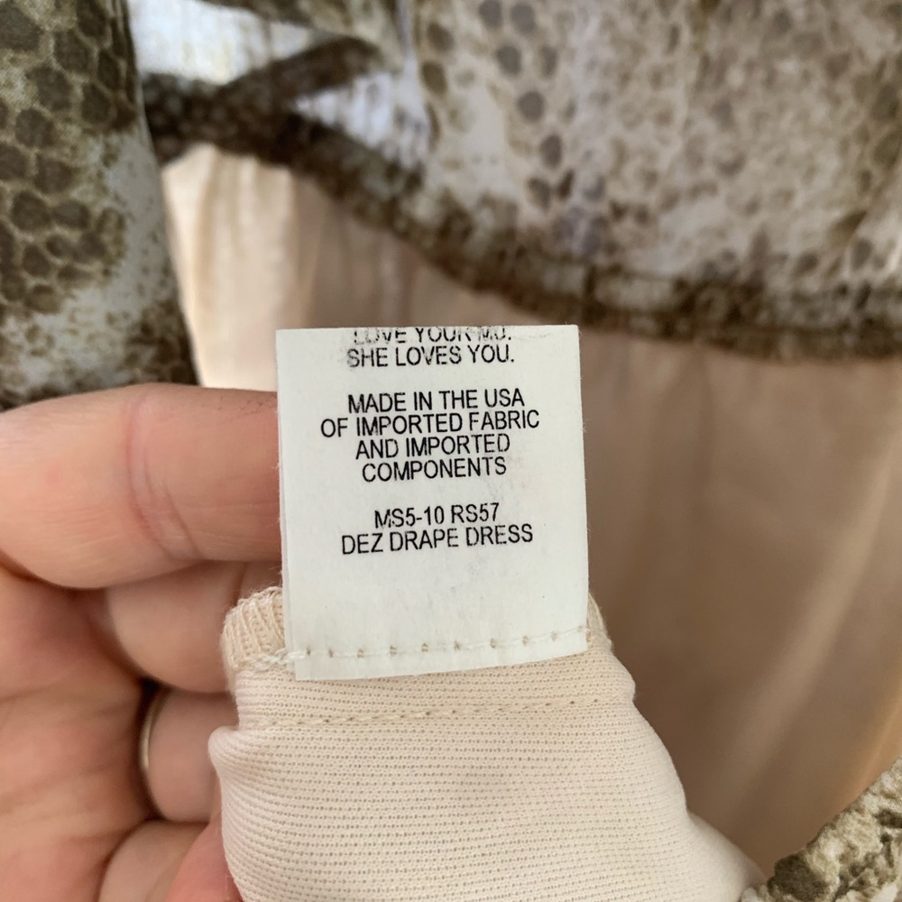 Show Me Your Mumu Snake Print Python Romper - image 8